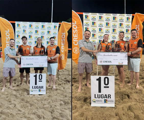 Encerrado o 2° Marmeleiro Open com as finais da Categoria Municipal de Vôlei de Praia