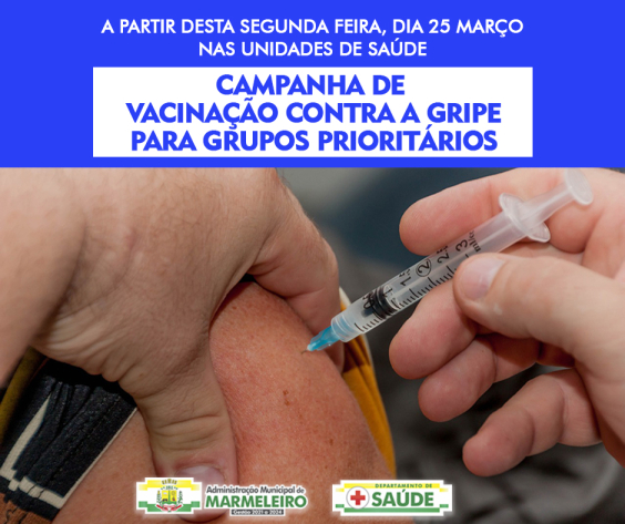 Campanha de Vacinação Contra a Gripe nas Unidades de Saúde