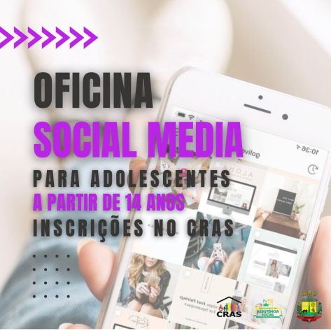 Abertas as inscrições para a Oficina de Social Media