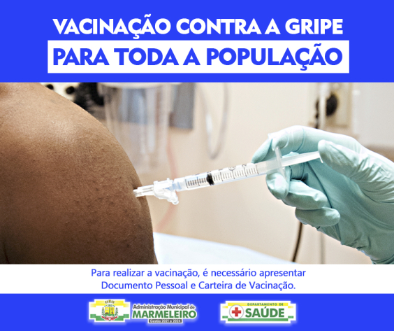 Vacina Contra a Gripe para toda a População