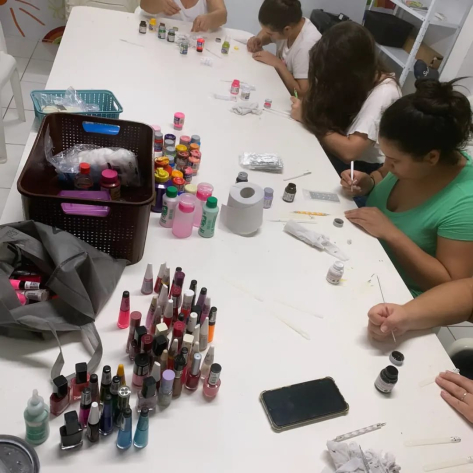 Concluído Curso de Unhas Decoradas