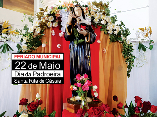 Feriado do Dia de Santa Rita de Cássia, Padroeira do Município