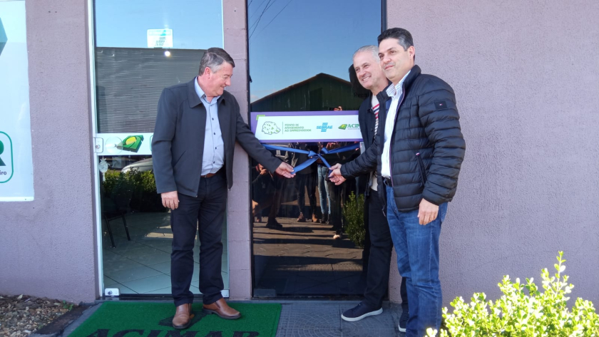 Inauguração do Ponto de Atendimento do SEBRAE junto da ACIMAR