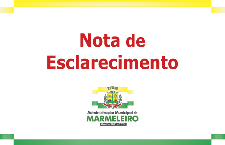 Nota de Esclarecimento