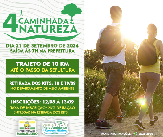4° Caminhada na Natureza