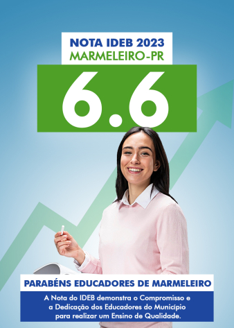 Marmeleiro avança no IDEB e atinge nota 6,6