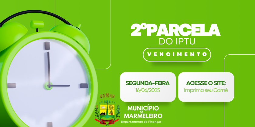 Vencimento 2°Parcela do IPTU 