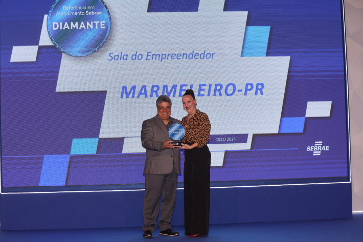 Marmeleiro conquista Selo Diamante com a Sala do Empreendedor 