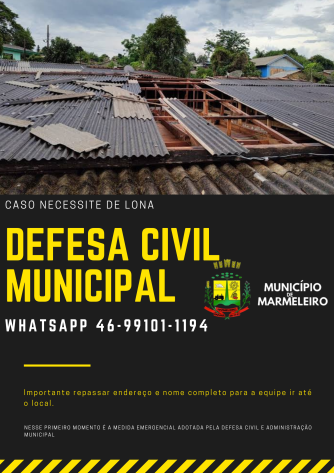 Governo disponibiliza canal da Defesa civil para atender famílias atingidas pelo temporal 