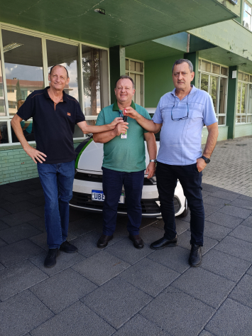 Agência do Trabalhador de Marmeleiro recebe veículo para reforçar atendimentos