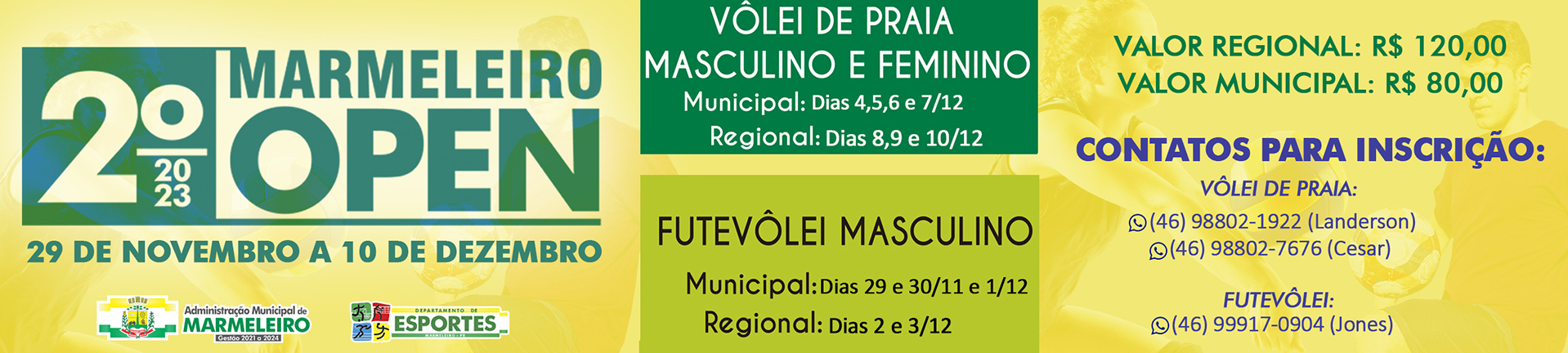2º Open Vôlei e Futivôlei
