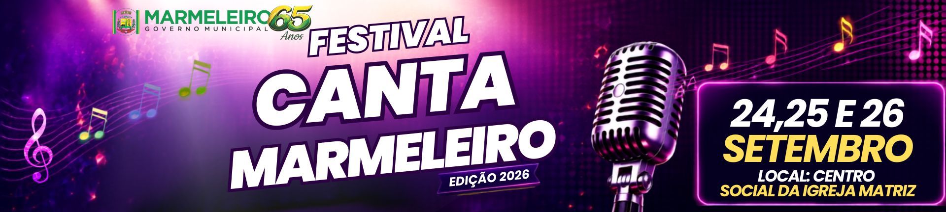 Canta Marmeleiro 2026