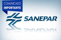 Sanepar Comunica interrupção no abastecimento de Água 