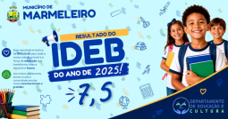 Educação de Marmeleiro alcança nota 7,5 no IDEB 2025 