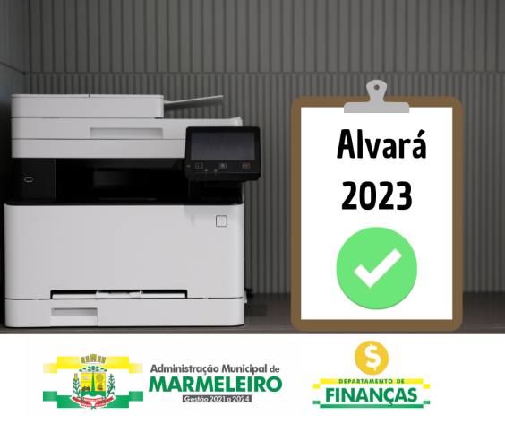 Já Disponível para Imprimir o Alvará 2023