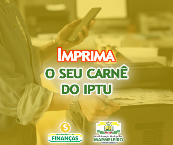 Carnês do IPTU 2023 disponíveis para impressão