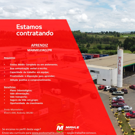 Vagas Disponiveis no Posto Mahle