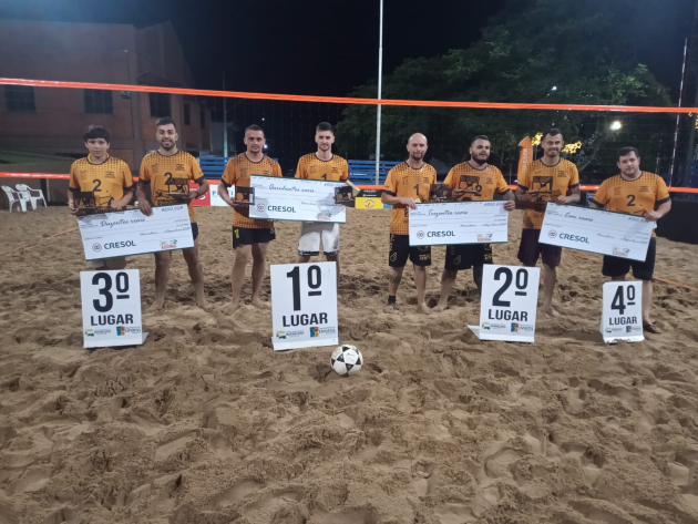 Encerrado o torneio de Futevôlei do 2° Marmeleiro Open